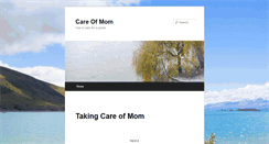 Desktop Screenshot of careofmom.com