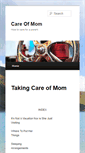 Mobile Screenshot of careofmom.com