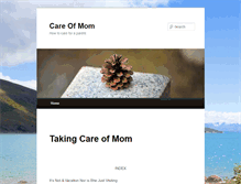Tablet Screenshot of careofmom.com